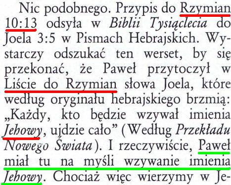 Imię Boże, które pozostanie na zawsze