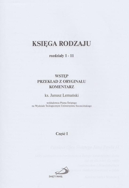 Księga Rodzaju ed. św. Pawła