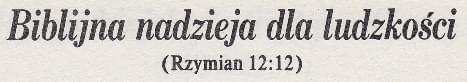 Wysławiajcie Jehowę w Pieśniach
