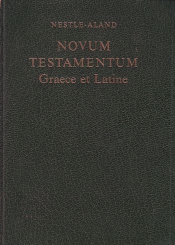 Nestle-Aland Novum Testamentum