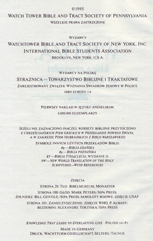 Przebudźcie się! 8 października 1994