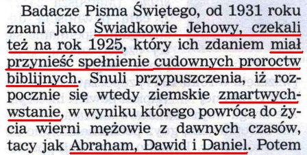 Przebudźcie się! 8 lipca 1995