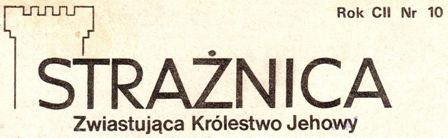 Strażnica 1981 Nr 10