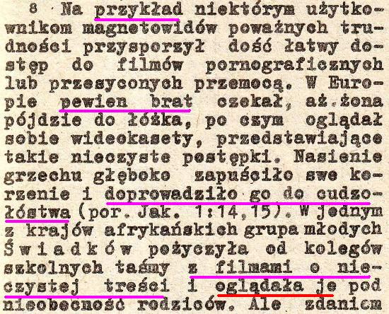 Strażnica 1988 Nr 8