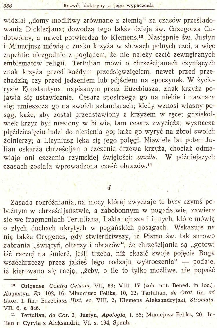 O rozwoju doktryny chrześcijańskiej