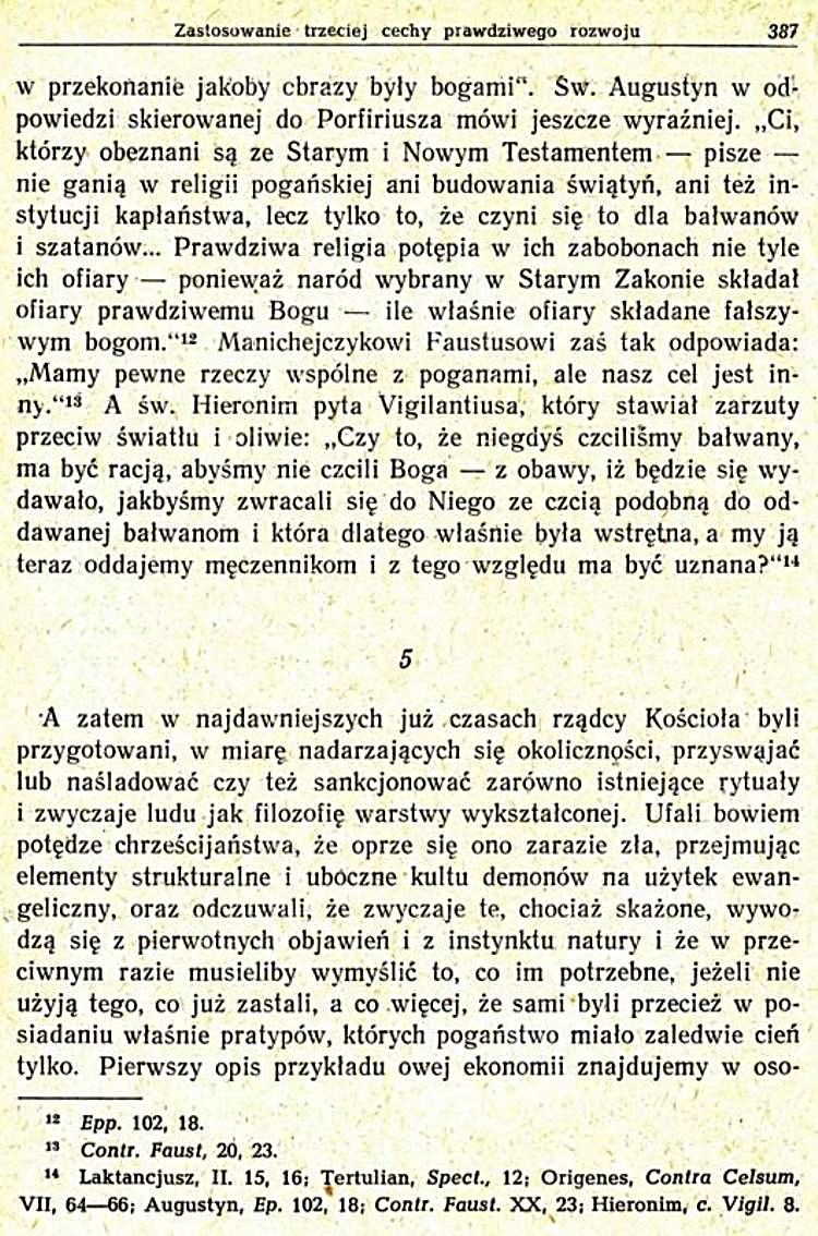 O rozwoju doktryny chrześcijańskiej