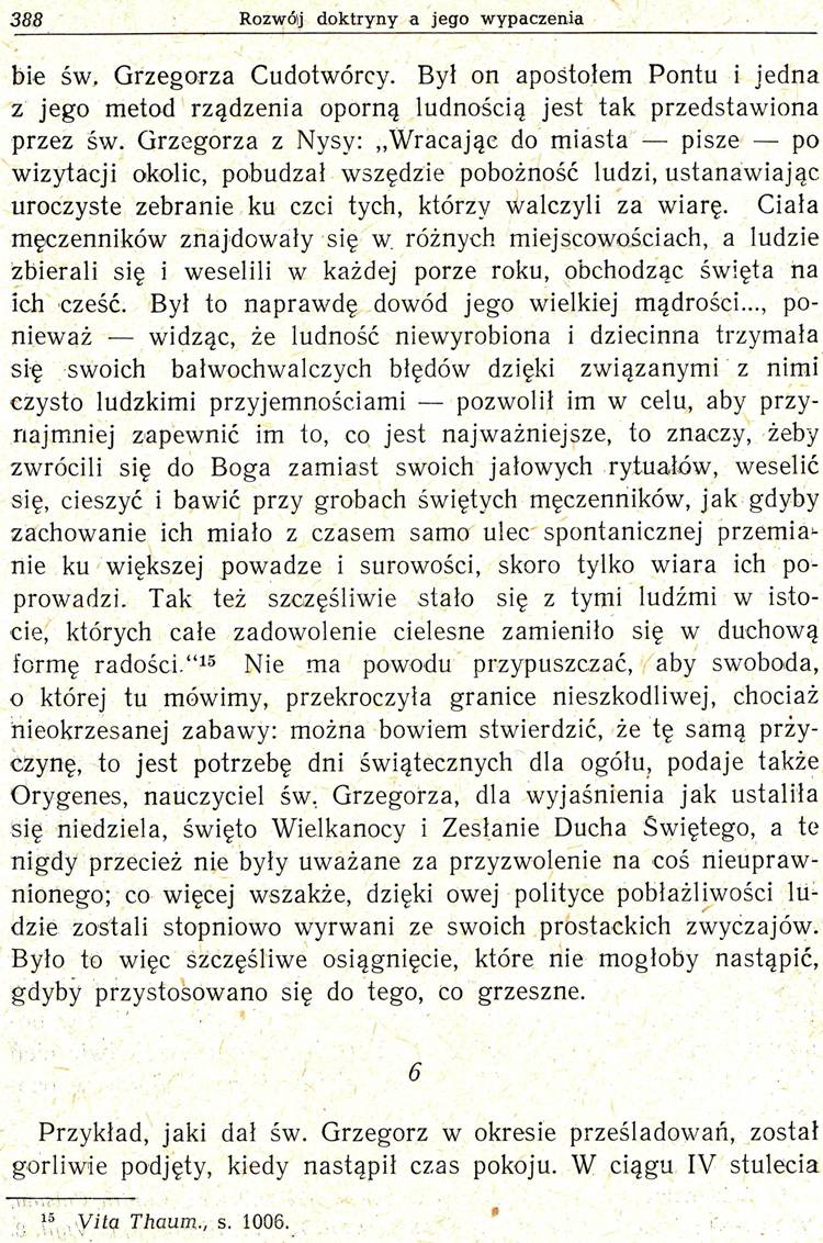 O rozwoju doktryny chrześcijańskiej
