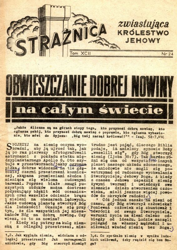 Strażnica 1971 Nr 24