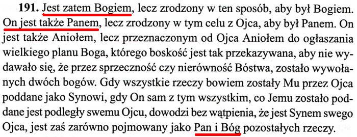 Nowacjan O Trójcy Świętej