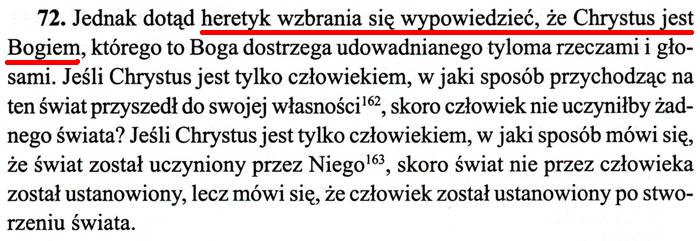 Nowacjan O Trójcy Świętej