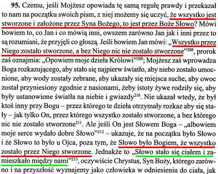 Nowacjan O Trójcy Świętej