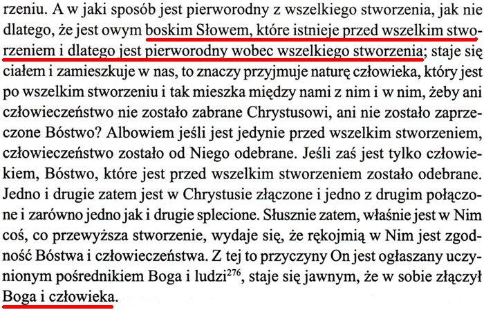 Nowacjan O Trójcy Świętej