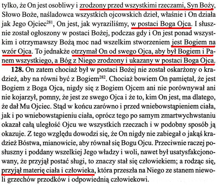 Nowacjan O Trójcy Świętej