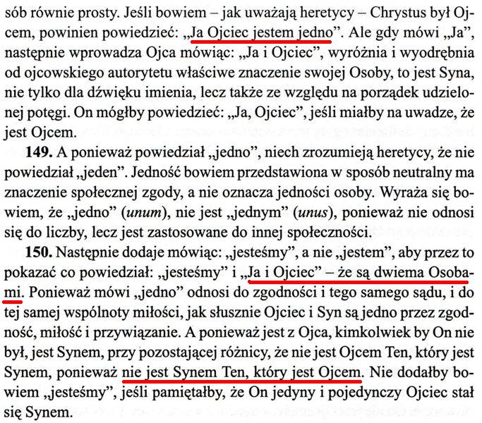 Nowacjan O Trójcy Świętej