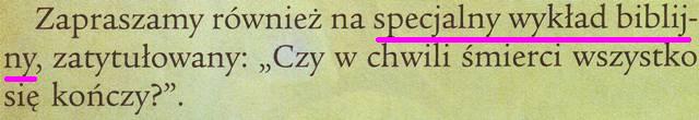 Jeden człowiek umarł za wszystkich