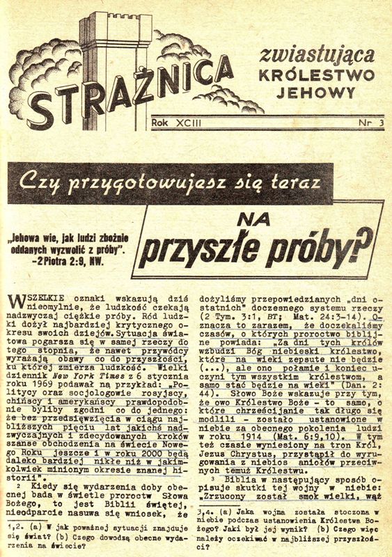 Strażnica 1972 Nr 3