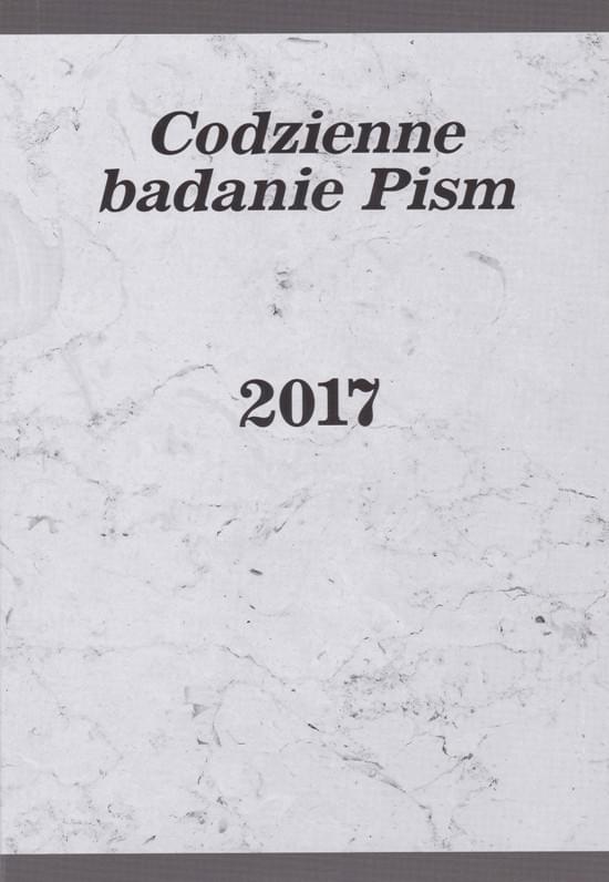 Codzienne badanie Pism 2017