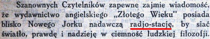 Złoty Wiek 1925 Nr 4
