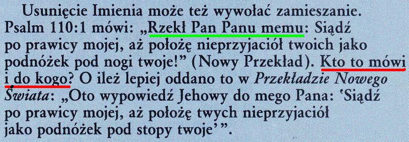 Imię Boże, które pozostanie na zawsze