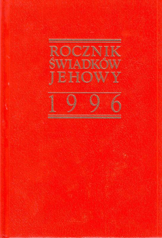 Rocznik Świadków Jehowy 1996