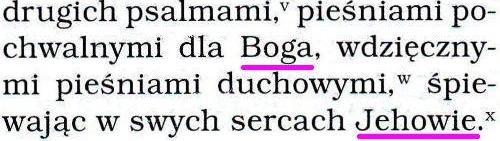 Pismo Święte w Przekładzie Nowego Świata