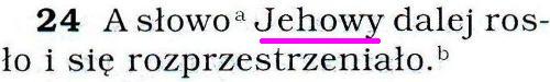 Pismo Święte w Przekładzie Nowego Świata