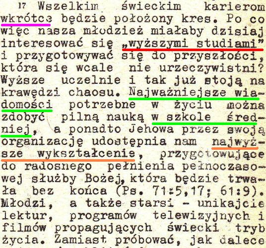 Strażnica 1972 Nr 19