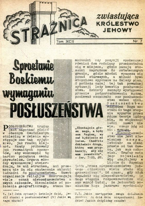 Strażnica 1971 Nr 7
