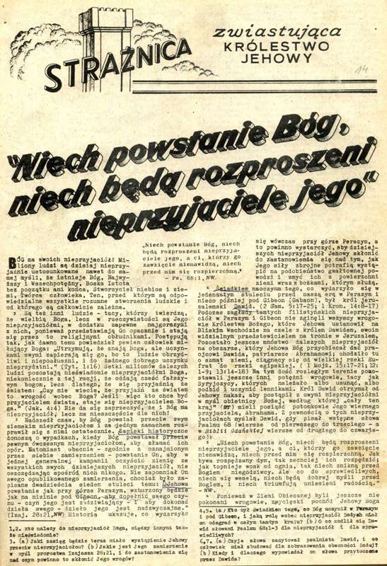 Strażnica 1968 Nr 14