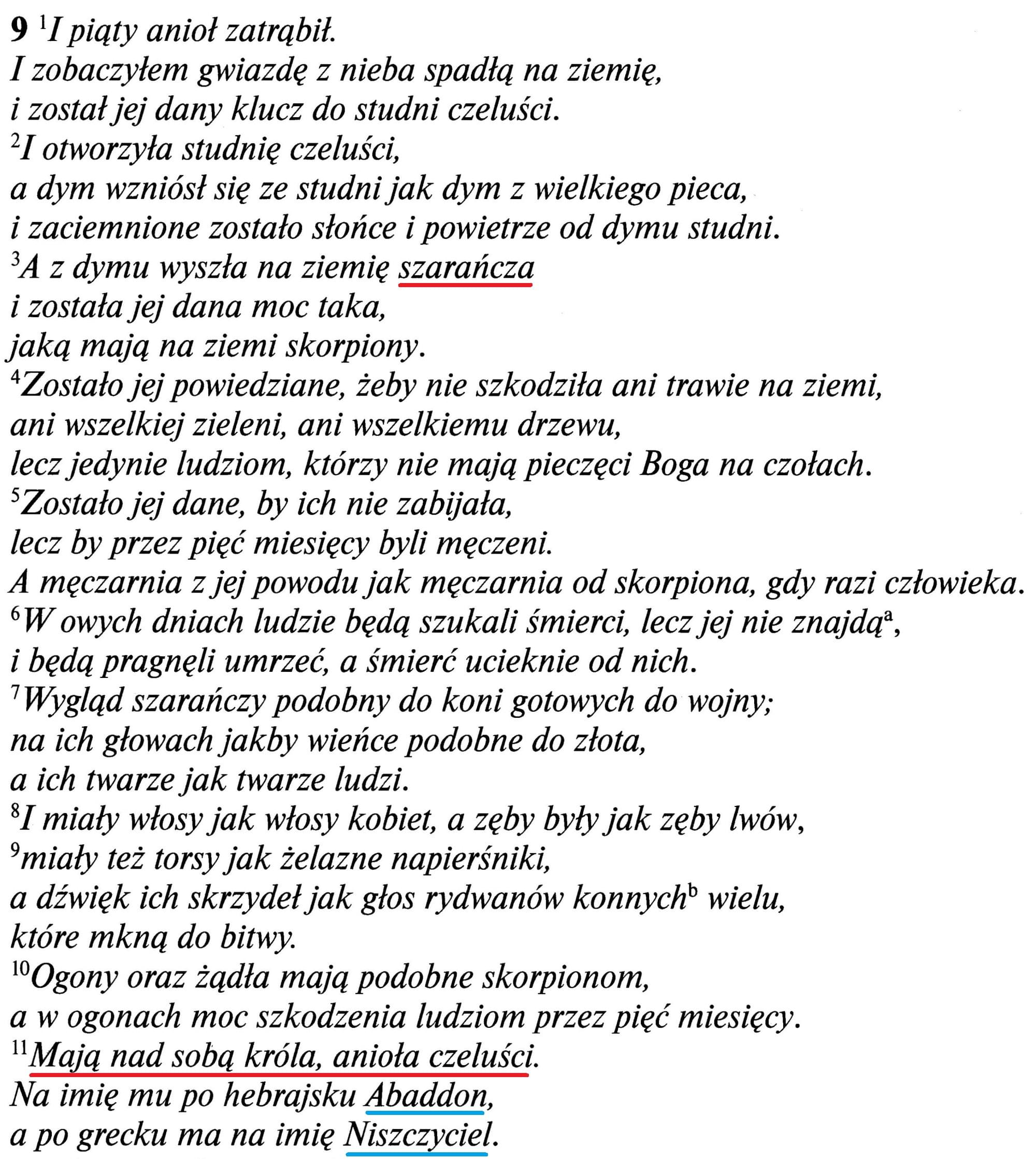 Apokalipsa św. Jana, Edycja św. Pawła