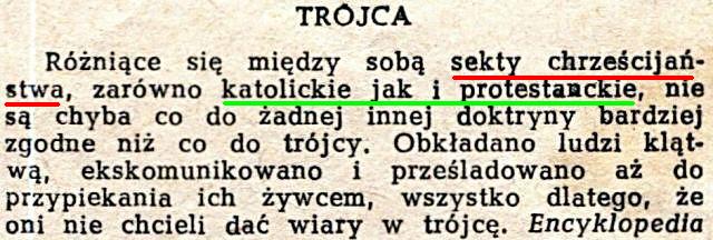 Trójca. Boskie misterium czy pogański mit