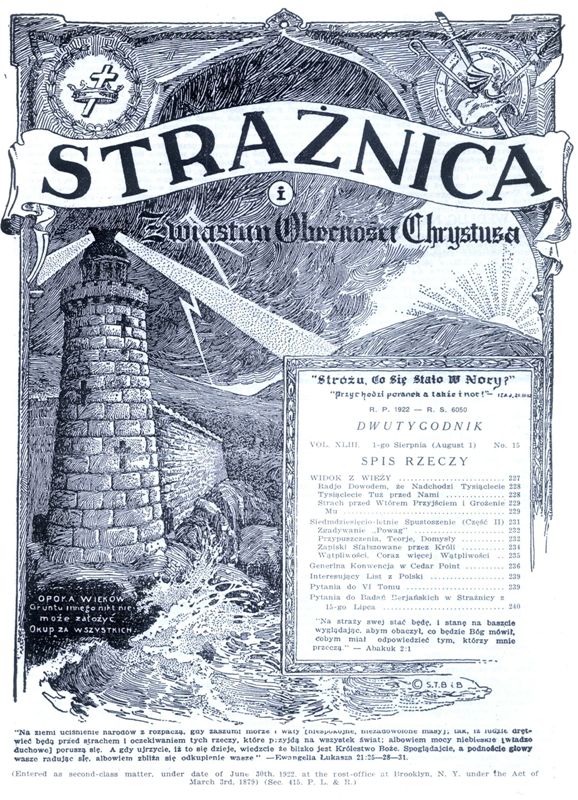 Strażnica 1922 Nr 15