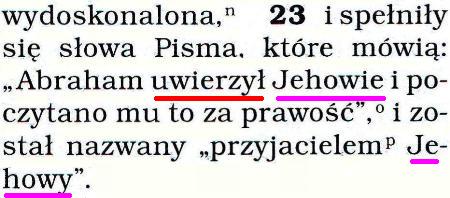Pismo Święte w Przekładzie Nowego Świata