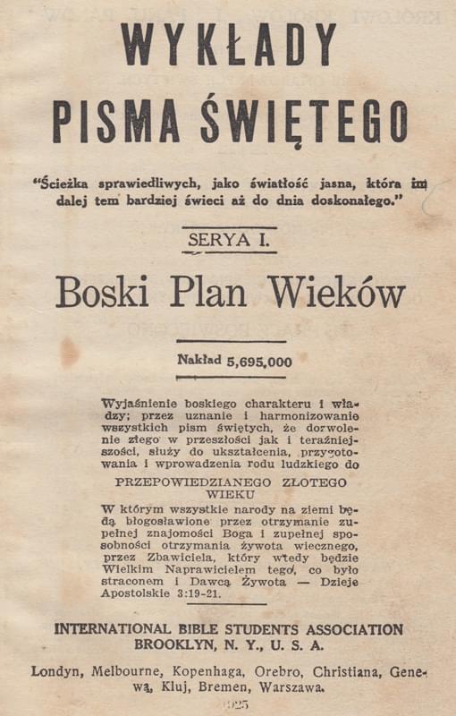 Boski Plan Wieków