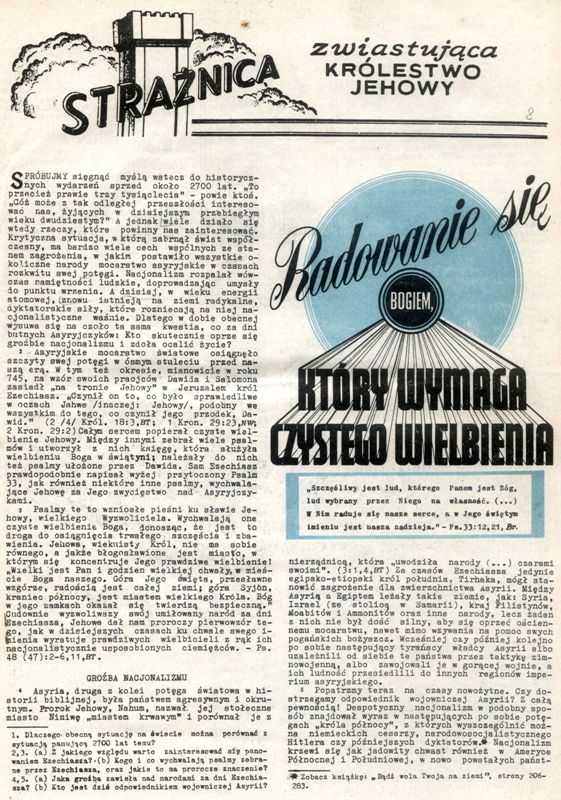 Strażnica 1969 Nr 8