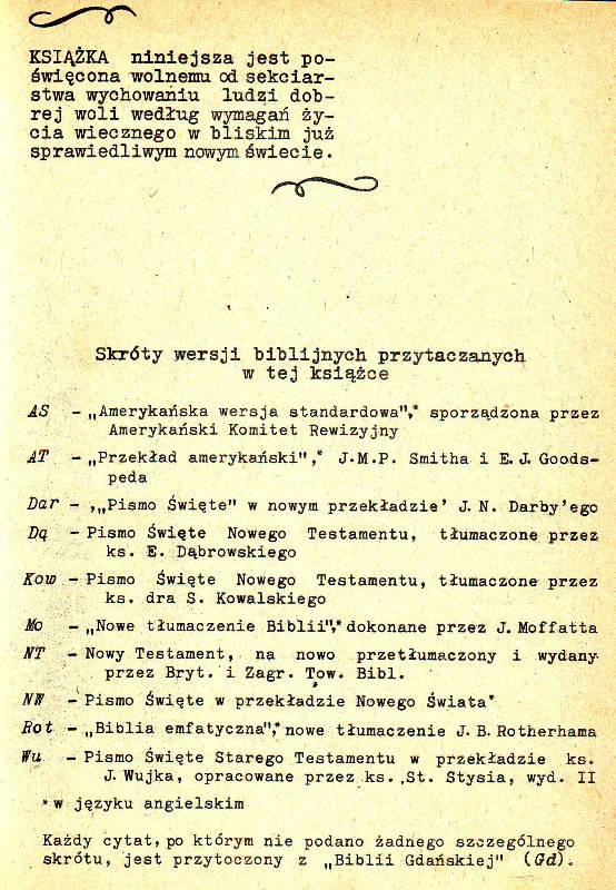 To znaczy życie wieczne