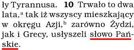 Pismo Święte w Przekładzie Nowego Świata