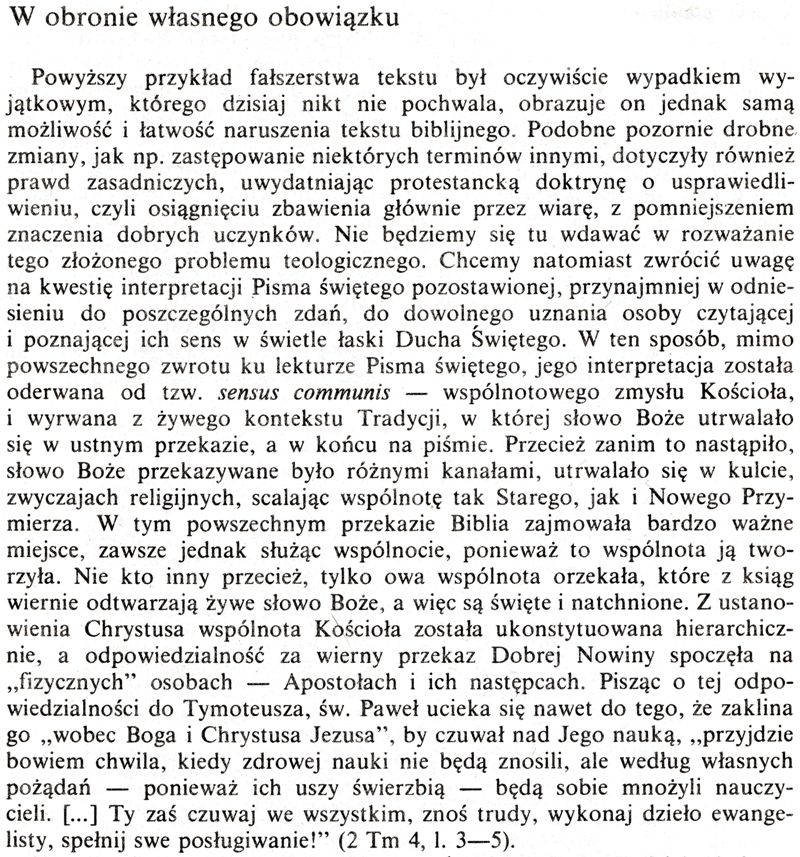 Najtrudniejsze stronice Biblii