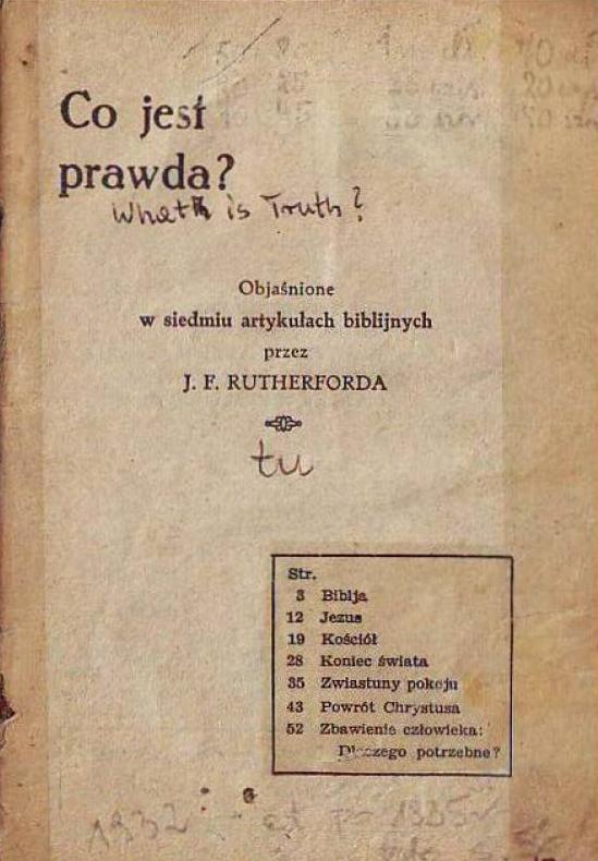 Co to jest prawda?